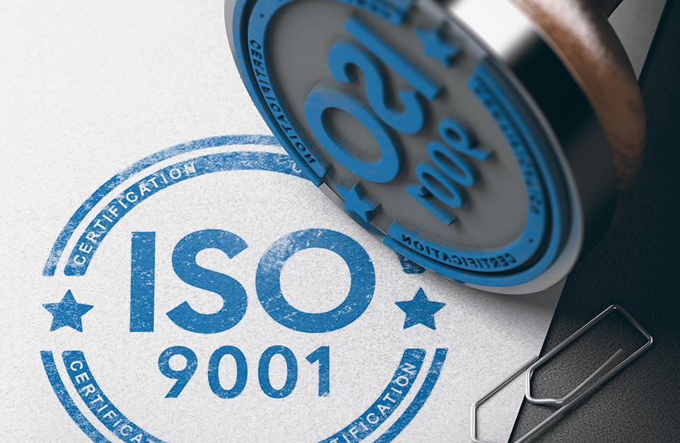 ISO 9001 Kalite Yönetim Sistemi Belgelendirmesi